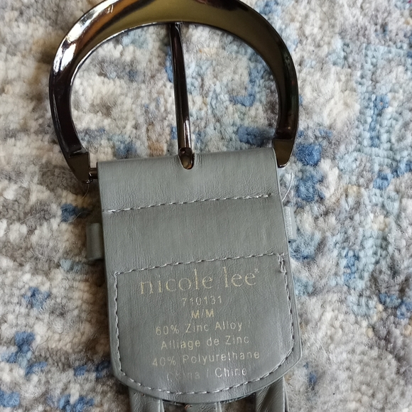 Wide Grey Chain Belt - Picture 5 of 5